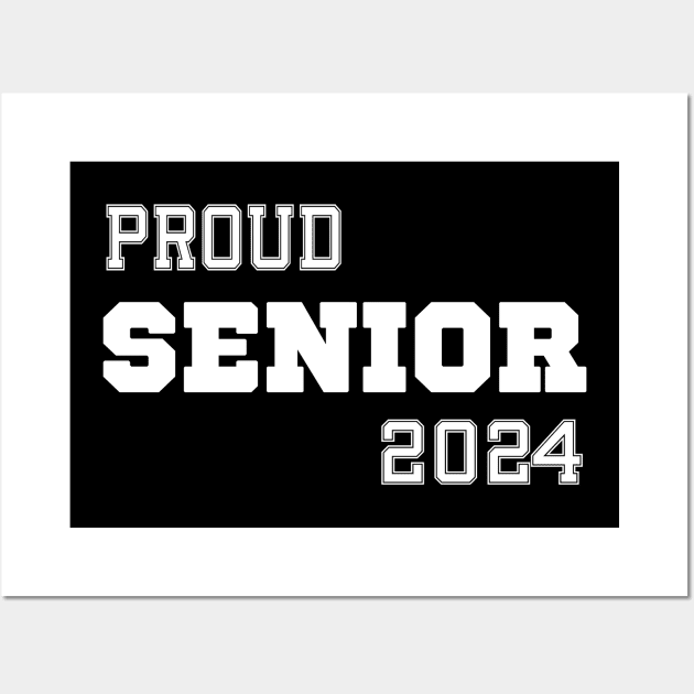 Senior Class 2024 Graduation Wall Art by SecuraArt